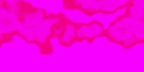 Poster - Abstract background for the design. An image consisting of dots. Round particles on the background. A vector image.
