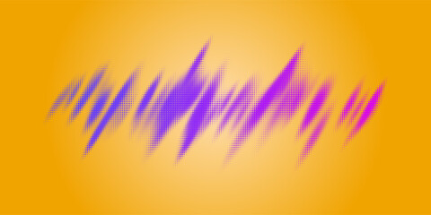 Poster - Abstract background with dynamic lines. Vector illustration in flat minimalistic style