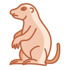 Sticker - Prairie Dog Icon