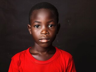 Young Boy: Collection of African American Children in Casual Attire