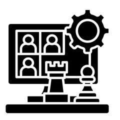 Poster - Virtual Team Building Icon