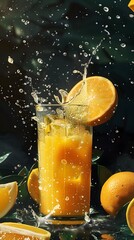 Poster - delicious of Pulp juice