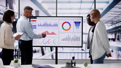 Poster - Corporate Business Presentation In Office