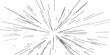 © annagolant - Radiating from the centre of thin beams, lines. Abstract explosion, speed motion lines from the middle, radiating sharp. Dynamic style, sun burst, star burst sunshine Vector