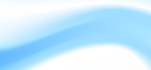Poster - soft and refreshing blue and white gradient abstract background. a sky of flowing fluffy clouds abst