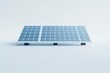 © Koon - A solar panel is on a white background