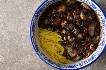 Wall Mural - jajangmyeon, black bean sauce noodles