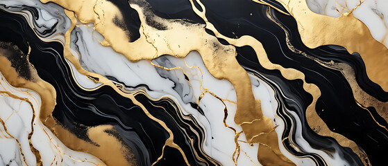 Gold abstract black marble background art paint pattern ink texture watercolor white fluid wall. Abstract liquid gold design luxury wallpaper nature black brush oil modern paper splash painting water	