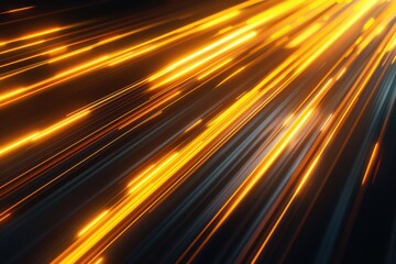 Poster - A close-up shot of blurry lights