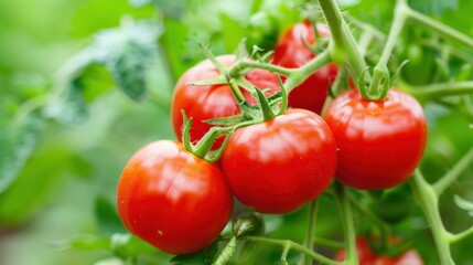 Wall Mural - The Red Ripe Tomatoes