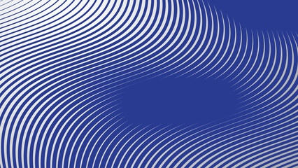 Abstract background with blue curve lines for backdrop or presentation