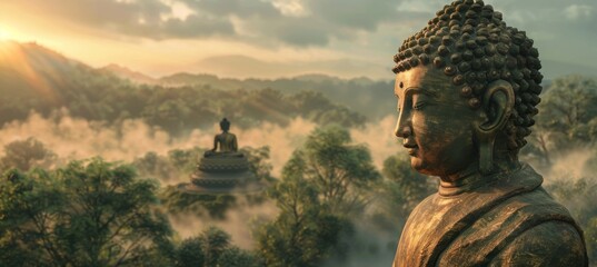 buddha statue at temple si sanphet