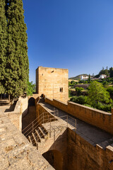 Wall Mural - Alhambra, Generalife and Albayzin (Generalife y Albaicín de Granada), UNESCO site, Granada, Andalusia, Spain