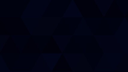 Poster - Dark blue and black abstract mosaic backgorund