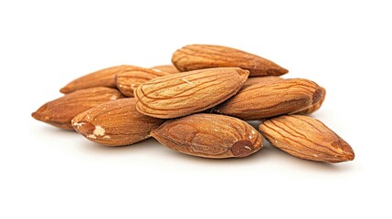 Close-up of a Pile of Almonds