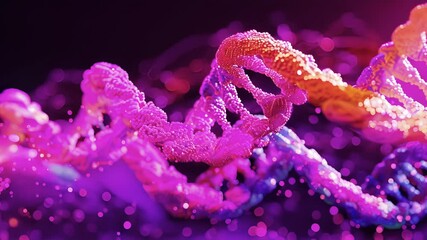 Poster - A highresolution animation showcasing the four different types of histones with distinct sequences and functions essential for proper DNA packaging and gene regulation.