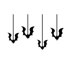 Halloween Hanging Bats