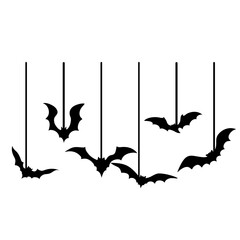 Halloween Hanging Bats
