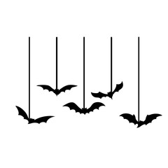 Halloween Hanging Bats