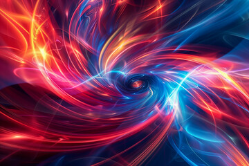 Wall Mural - Abstract colorful background with wave lines. Texture for creativity and design	
