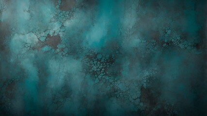 Wall Mural - TEAL GREENS WITH GREY FLECKS