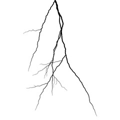 Wall Mural - lightning vector illustration. vector illustration of lightning flash isolated on transparent backgr