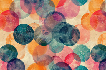 Poster - Thin geometric designs in pastel colors, creating a minimalist vector pattern,