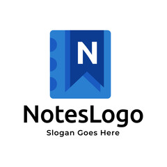Poster - notepad vector, icon or logo sign symbol illustration