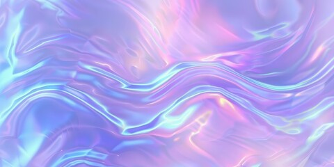 Wall Mural - Abstract Holographic Background