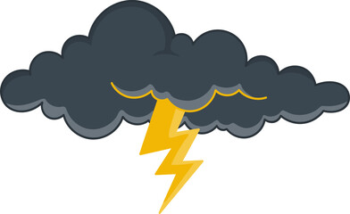 cloud with lightning