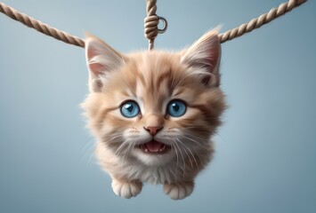 A lonely cat decided to commit suicide by hanging. Help for the lonely and depressed