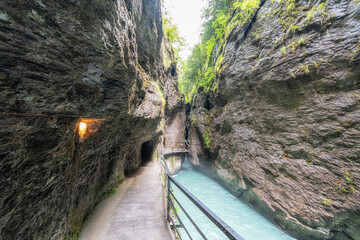 Wall Mural - Aare Gorge in Switzerland