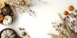 © Anastasiia - Thanksgivingthemed objects set on a white background. Concept Thanksgiving theme, White background, Seasonal objects, Tabletop decor, Autumnal still life