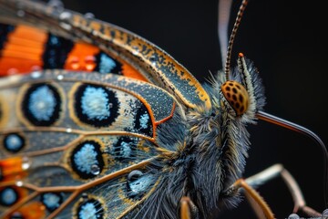 Sticker - Close-Up of a Butterfly's Wing