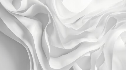 Poster - abstract white background design with subtle grey elements, creating a clean and minimalist aestheti
