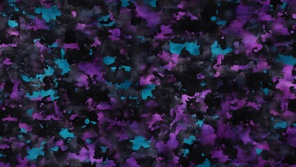 Sticker - Camo purple background modern  texture pattern