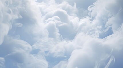 Poster - A close-up of clouds captured in a time-lapse video, highlighting their dynamic movement.