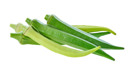 Poster - Fresh young okra transparent png