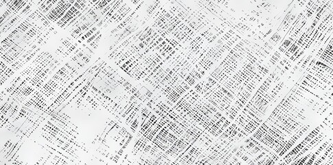 Poster - Background texture of gray canvas material. White fabric backdrop for graphic design. Closeup detail of cloth design.