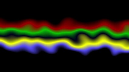 Poster - Olympic color wave animation backgorund, motion graphics