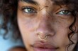 © furyon - closeup of woman with nose ring concept closeup portraits and unique accessories