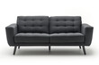 © Stock.AI - Modern Dark Gray Sofa Isolated on a White Background