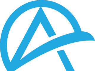 Aufkleber - A letter logo design icon broken design set background and best icon Business.