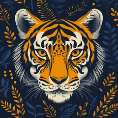  Tiger illustration