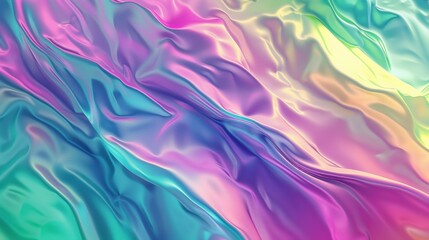 Wall Mural - Abstract gradient background with smooth wavy texture in vibrant colors