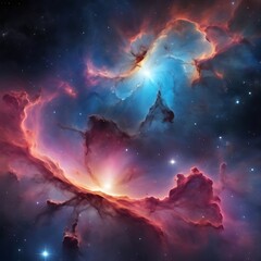 space nebula galaxy star sky universe cosmos astronomy supernova. night light fantasy science fictio