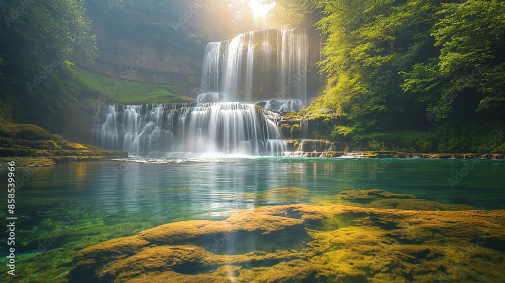 Sowder Falls USA Daytime. The best view of Sowder Falls in the USA ...
