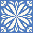 © Danchenko - Turkish-style ceramic tile. Seamless and colorful Azulejo tile. Decor was influenced by Portugal and Spain. Islamic, Arabic, Indian, and Ottoman motifs. Hand-drawn vector background.