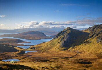 Wall Mural - A view of the Scottish Highlands