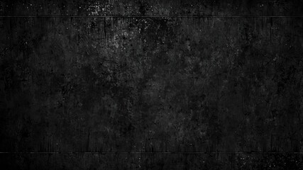 Wall Mural - Dark empty grungy effect wall background or texture